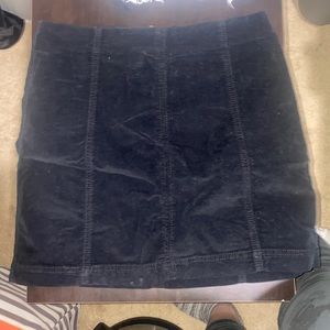 COPY - Free People Black pencil skirt with zipper